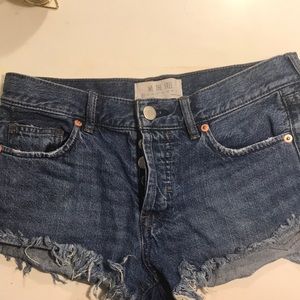 Free People Denim Shorts